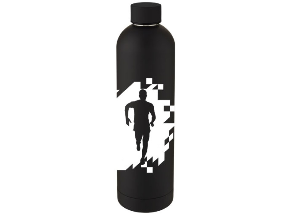 Bottiglia Spring da 1 litro con isolamento sottovuoto in rame