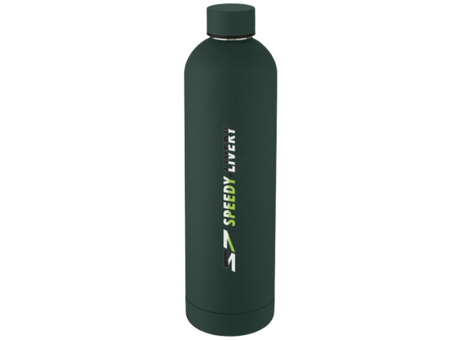 Bottiglia Spring da 1 litro con isolamento sottovuoto in rame