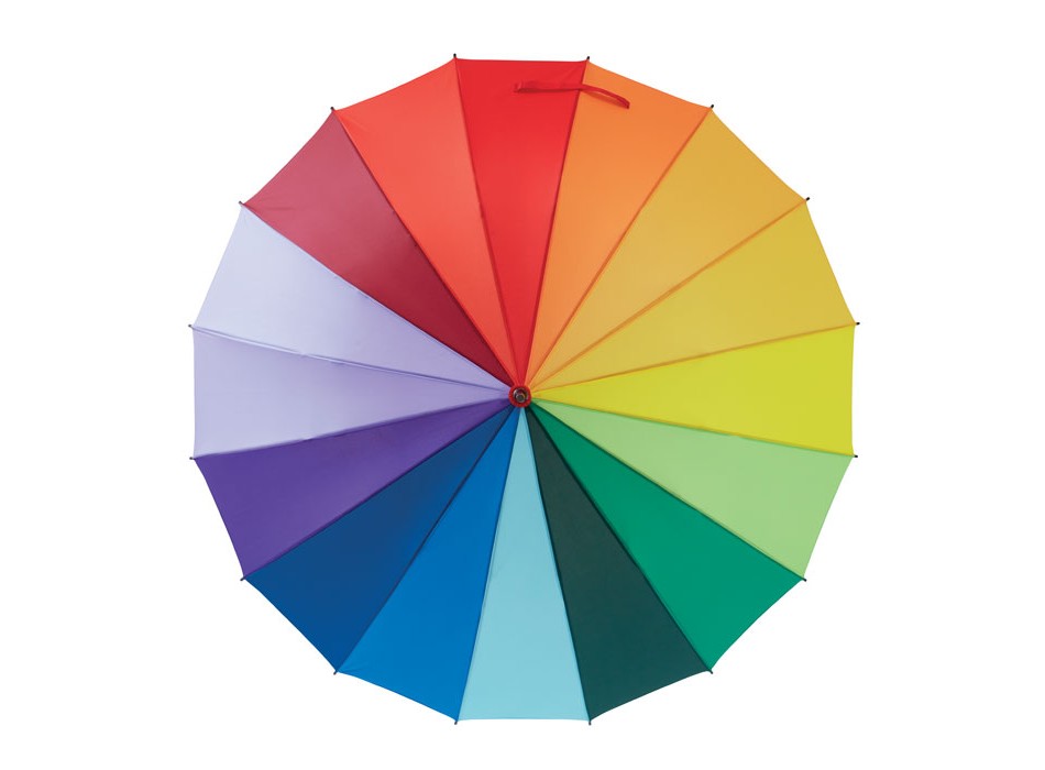 BOWBRELLA - Ombrello arcobaleno 27 pollici