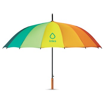 BOWBRELLA - Ombrello arcobaleno 27 pollici