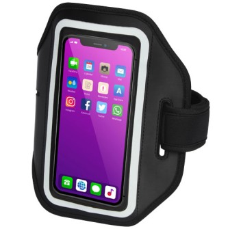 Bracciale Haile per smartphone riflettente con cover trasparente