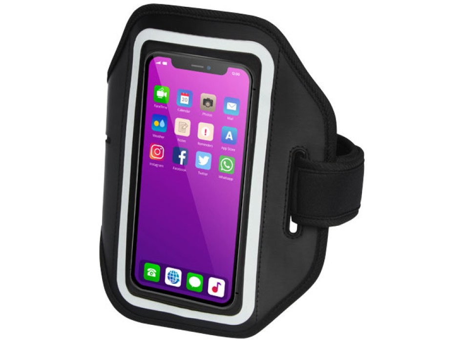Bracciale Haile per smartphone riflettente con cover trasparente