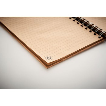 BRAM - Notebook A5 in bamboo rilegato