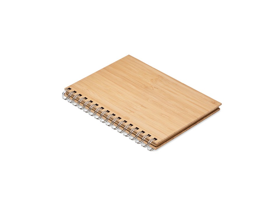 BRAM - Notebook A5 in bamboo rilegato