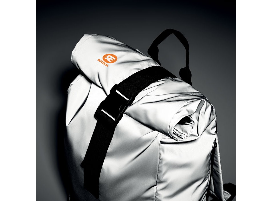BRIGHT ROLLPACK - Zaino Rolltop riflettente