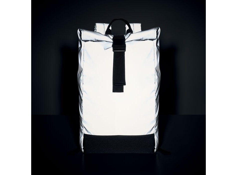 BRIGHT ROLLPACK - Zaino Rolltop riflettente