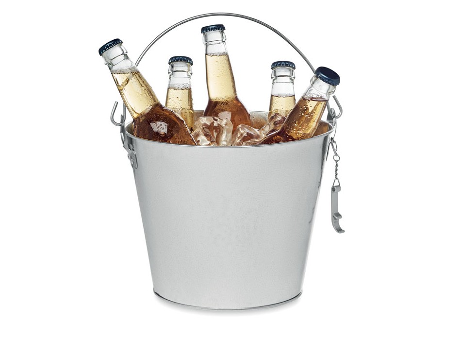 BUCKY - Secchiello da birra in metallo