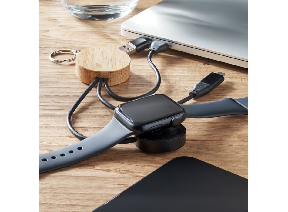 BULE - Portachiavi con cavo 4 in 1 60W