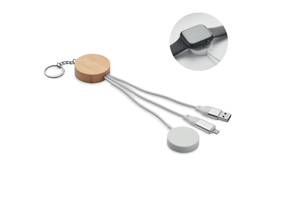 BULE - Portachiavi con cavo 4 in 1 60W