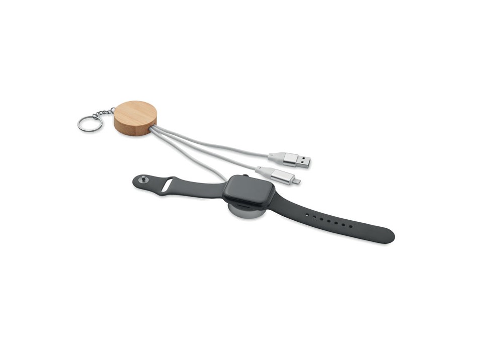 BULE - Portachiavi con cavo 4 in 1 60W