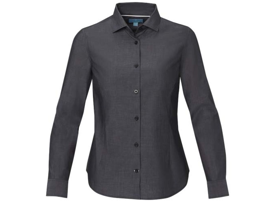 Camicia a maniche lunghe da donna in tessuto biologico Cuprite