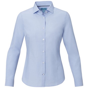 Camicia a maniche lunghe da donna in tessuto biologico Cuprite