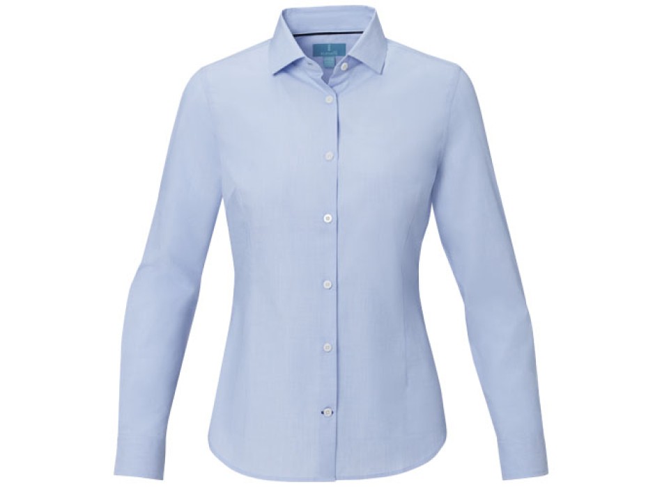 Camicia a maniche lunghe da donna in tessuto biologico Cuprite