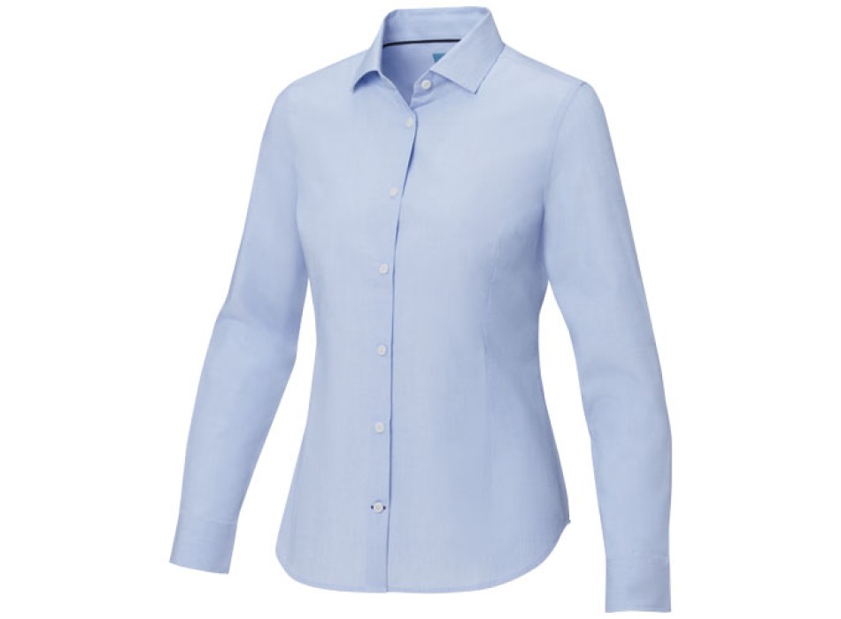 Camicia a maniche lunghe da donna in tessuto biologico Cuprite