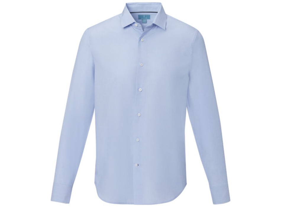 Camicia a maniche lunghe da uomo in tessuto biologico Cuprite