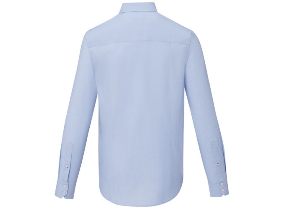 Camicia a maniche lunghe da uomo in tessuto biologico Cuprite