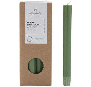 Candela Dinner Matcha verde Originalhome