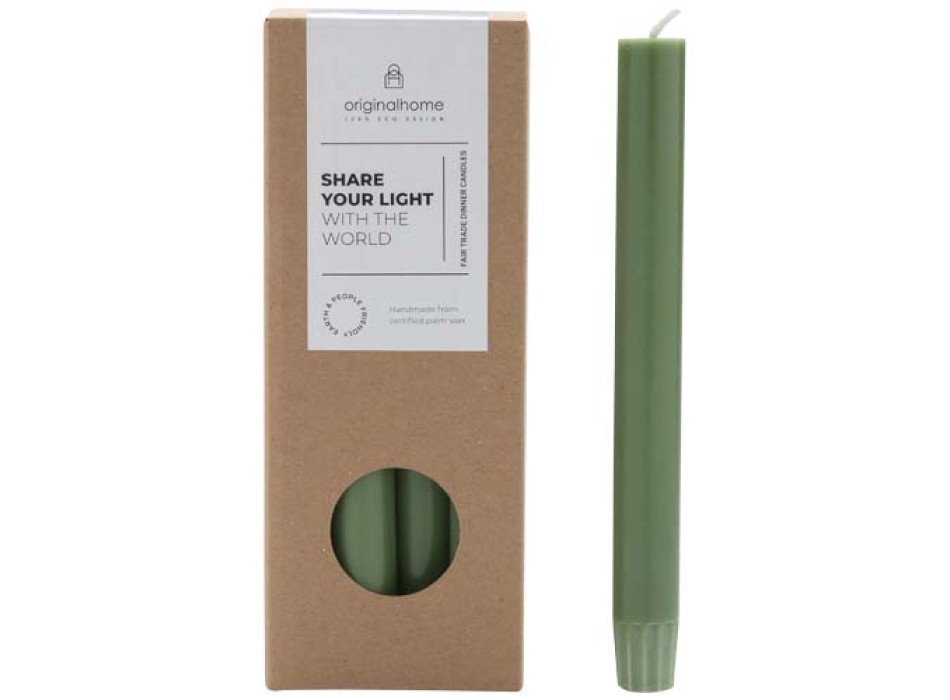 Candela Dinner Matcha verde Originalhome