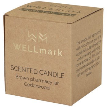 Candela profumata con fragranza legno di cedro da 650 g Wellmark Let' s Get Cozy