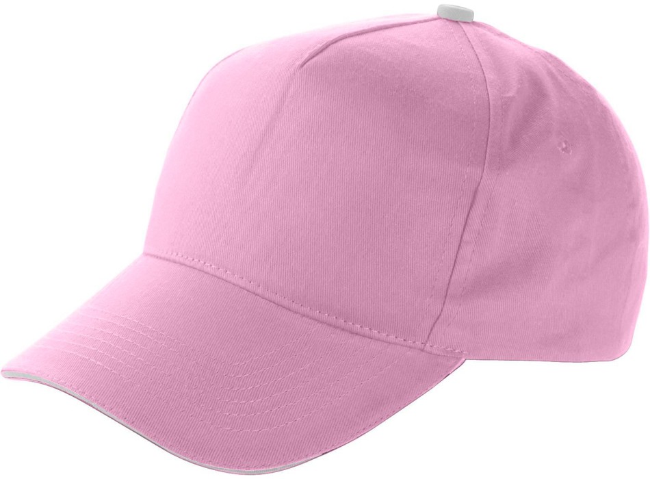 Cappellino 5 pannelli, in cotone Beau