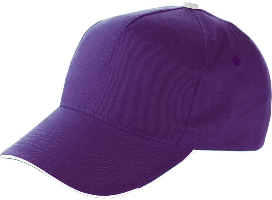 Cappellino 5 pannelli, in cotone Beau