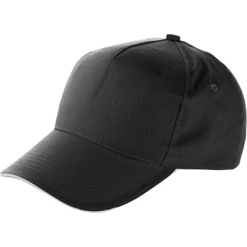 Cappellino 5 pannelli, in cotone Beau