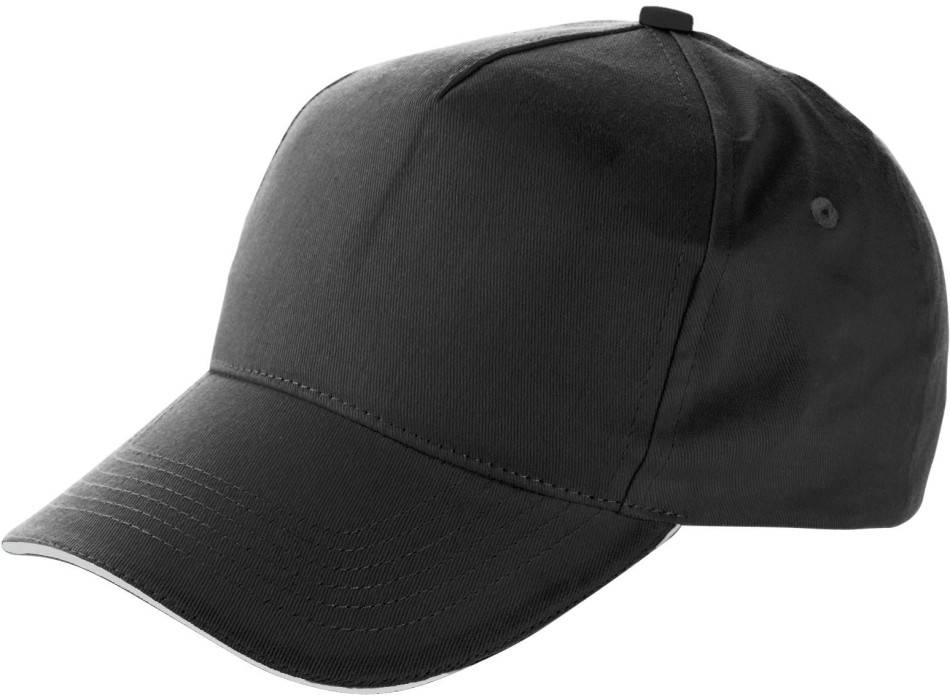 Cappellino 5 pannelli, in cotone Beau