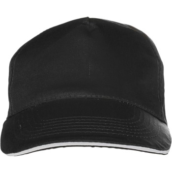Cappellino 5 pannelli, in cotone Beau