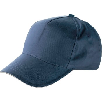 Cappellino 5 pannelli, in cotone Beau