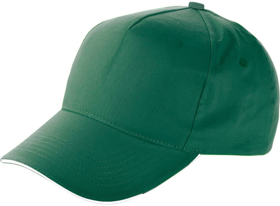 Cappellino 5 pannelli, in cotone Beau