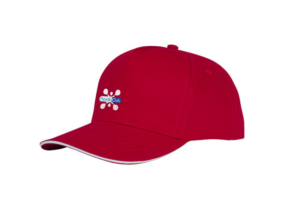 Cappellino con visiera sandwich Ceto a 5 pannelli