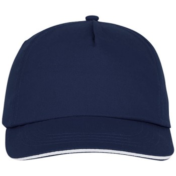 Cappellino con visiera sandwich Styx a 5 pannelli