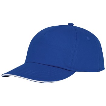 Cappellino con visiera sandwich Styx a 5 pannelli