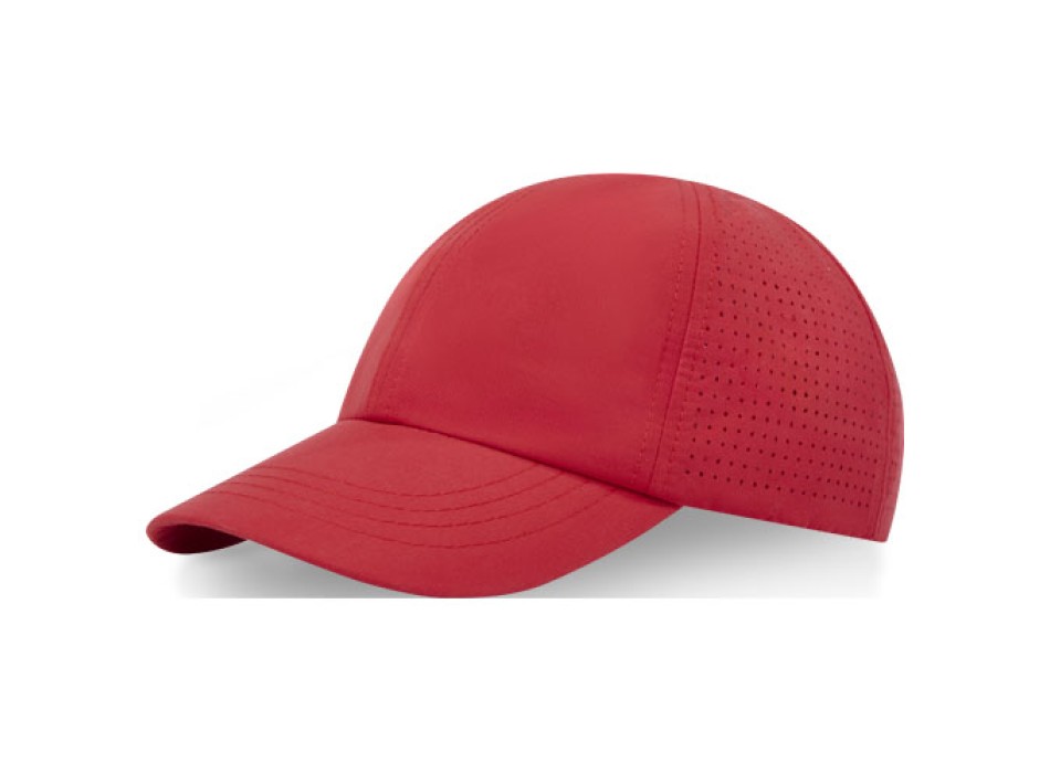Cappellino cool-fit a 6 pannelli in materiale riciclato certificato GRS Mica