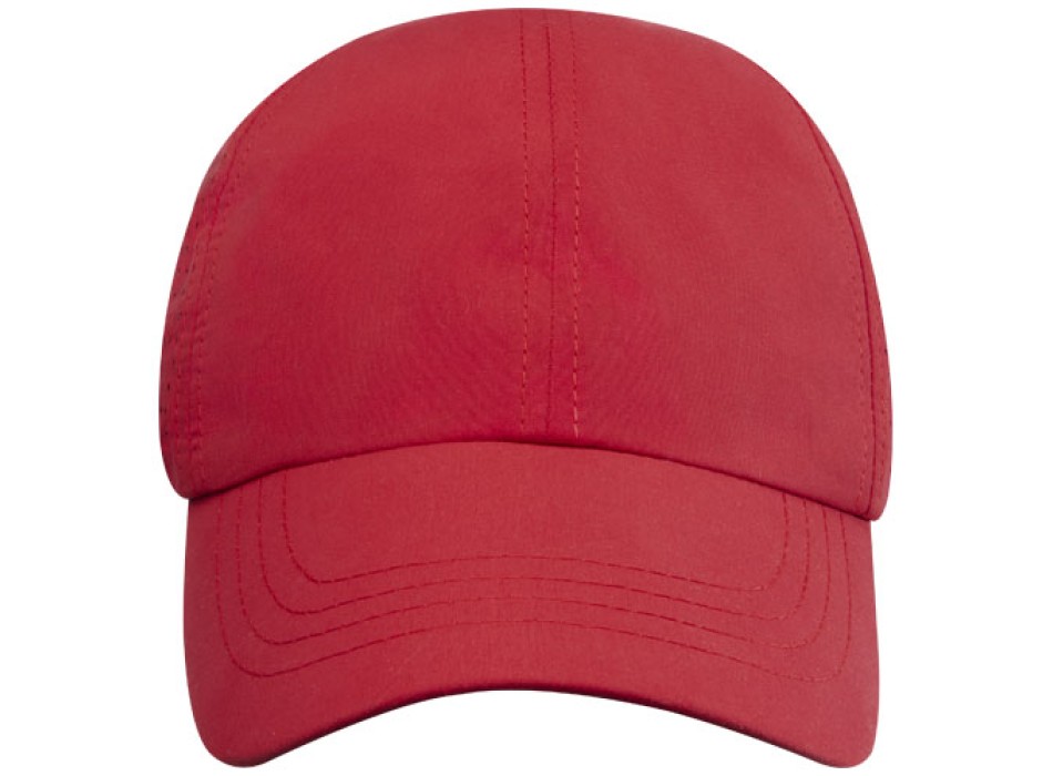 Cappellino cool-fit a 6 pannelli in materiale riciclato certificato GRS Mica