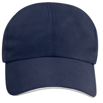 Cappellino cool-fit sandwich a 6 pannelli in materiale riciclato certificato GRS Morion