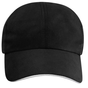 Cappellino cool-fit sandwich a 6 pannelli in materiale riciclato certificato GRS Morion
