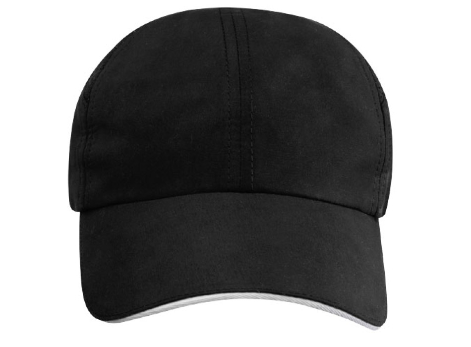Cappellino cool-fit sandwich a 6 pannelli in materiale riciclato certificato GRS Morion