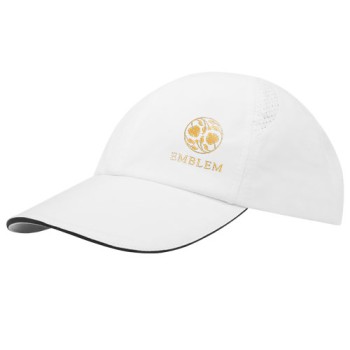 Cappellino cool-fit sandwich a 6 pannelli in materiale riciclato certificato GRS Morion