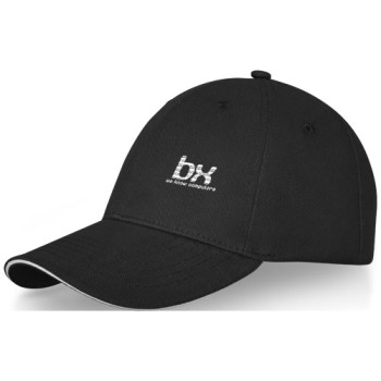 Cappellino Darton a 6 pannelli con visiera a sandwich
