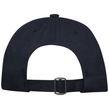 Cappellino in tessuto riciclato Aware™ a 5 pannelli Onyx