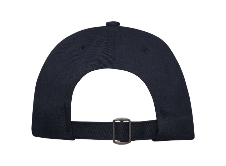Cappellino in tessuto riciclato Aware™ a 5 pannelli Onyx