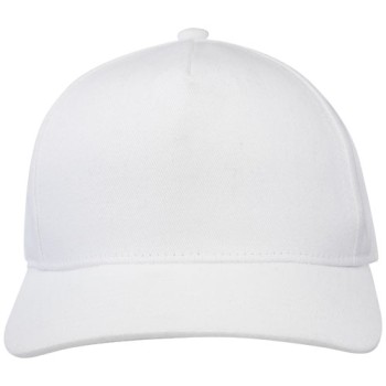 Cappellino in tessuto riciclato Aware™ a 5 pannelli Onyx