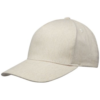 Cappellino in tessuto riciclato Aware™ a 5 pannelli Onyx