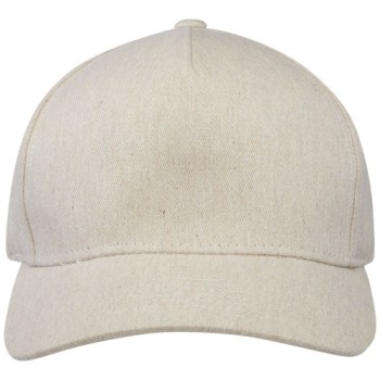 Cappellino in tessuto riciclato Aware™ a 5 pannelli Onyx
