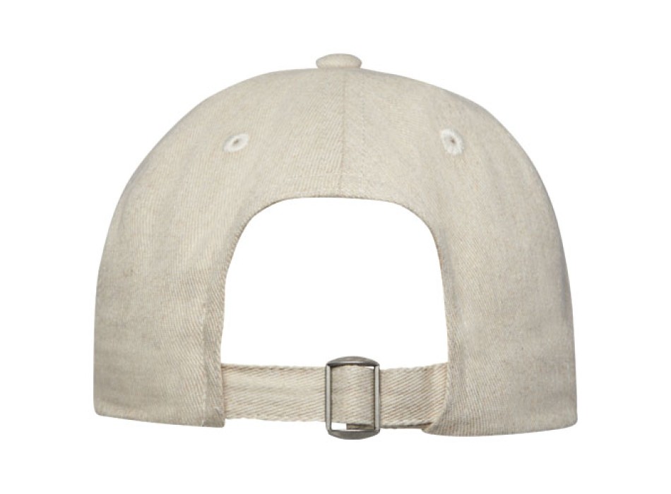 Cappellino in tessuto riciclato Aware™ a 5 pannelli Onyx