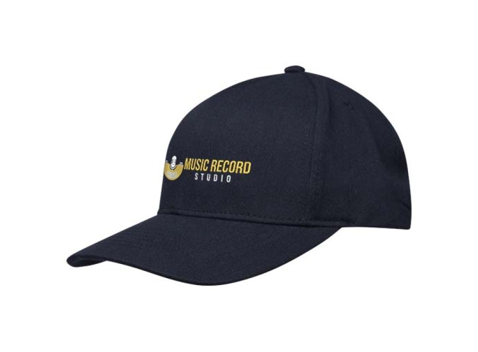 Cappellino in tessuto riciclato Aware™ a 6 pannelli Opal