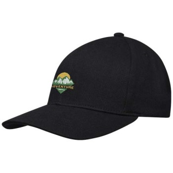 Cappellino in tessuto riciclato Aware™ a 6 pannelli Opal