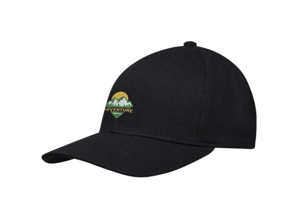 Cappellino in tessuto riciclato Aware™ a 6 pannelli Opal