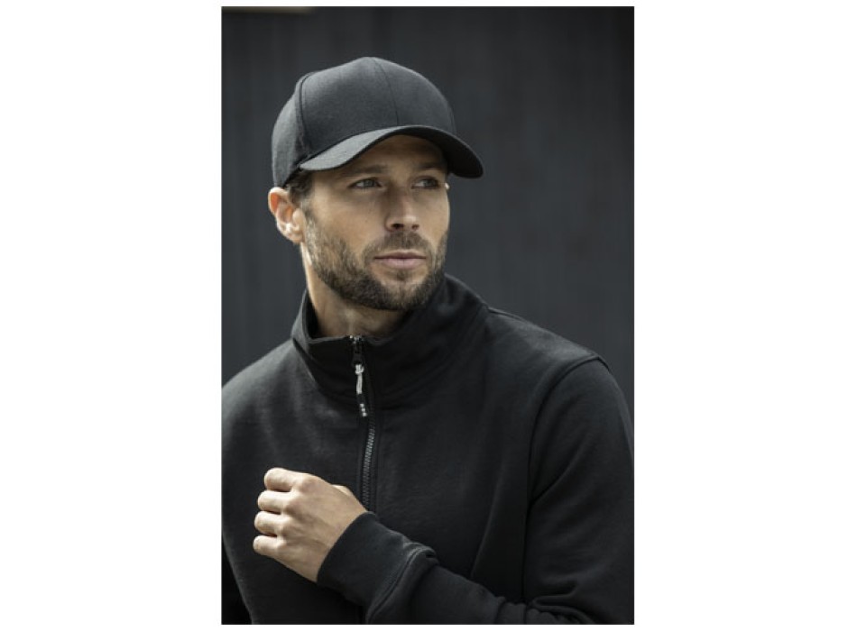 Cappellino in tessuto riciclato Aware™ a 6 pannelli Opal
